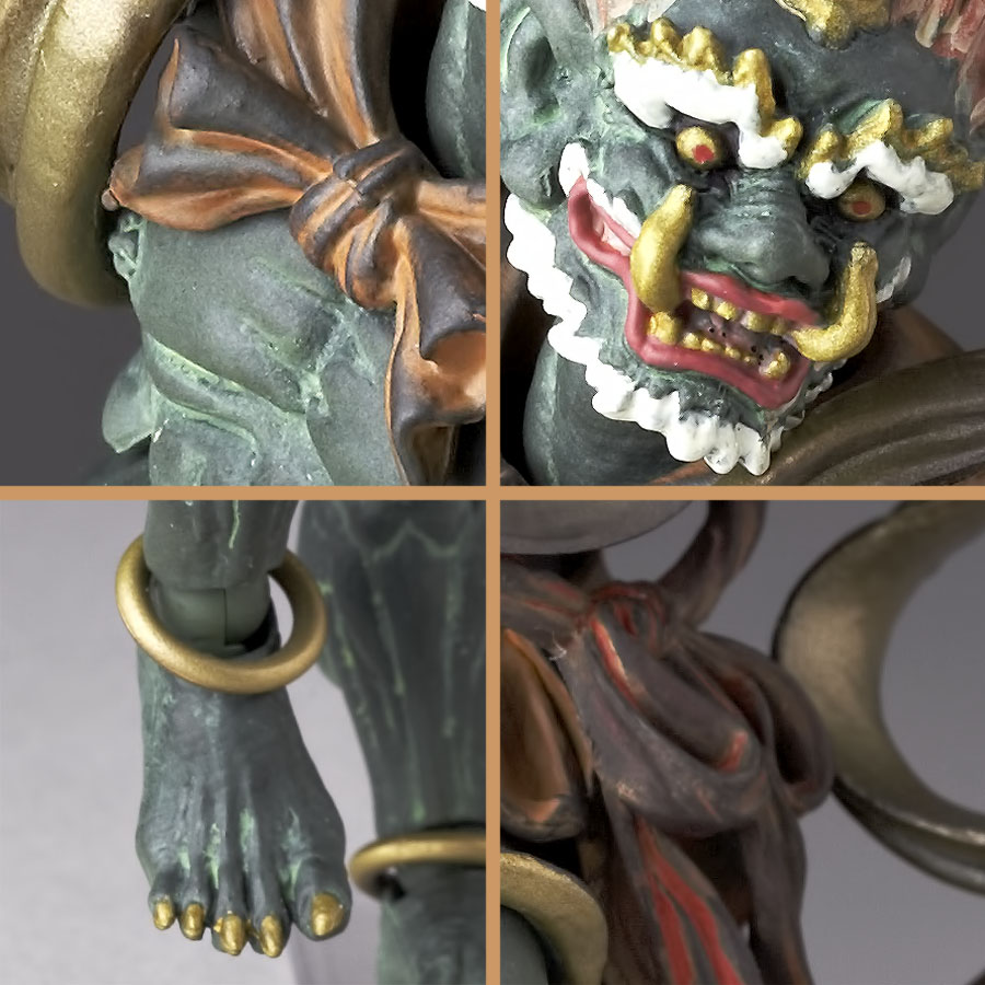Original - KT Project  (KT-EX04) - Revoltech - Revoltech Takeya  (#09) - Fuujin (Kaiyodo) photo 7