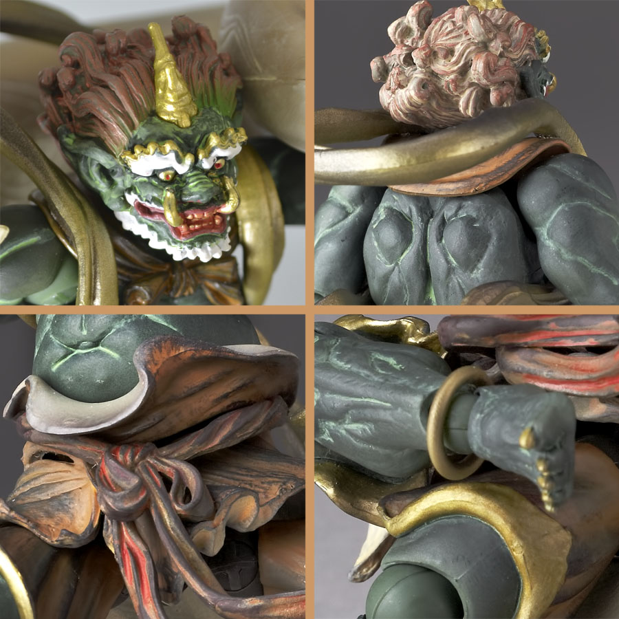 Original - KT Project  (KT-EX04) - Revoltech - Revoltech Takeya  (#09) - Fuujin (Kaiyodo) photo 8