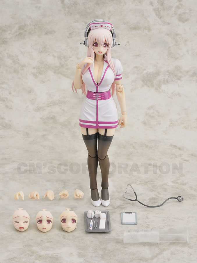 SoniComi (Super Sonico) - Sonico - Gutto-Kuru Figure Collection  (#53) - 1/8 - Nurse ver. (CM's Corporation) photo 4