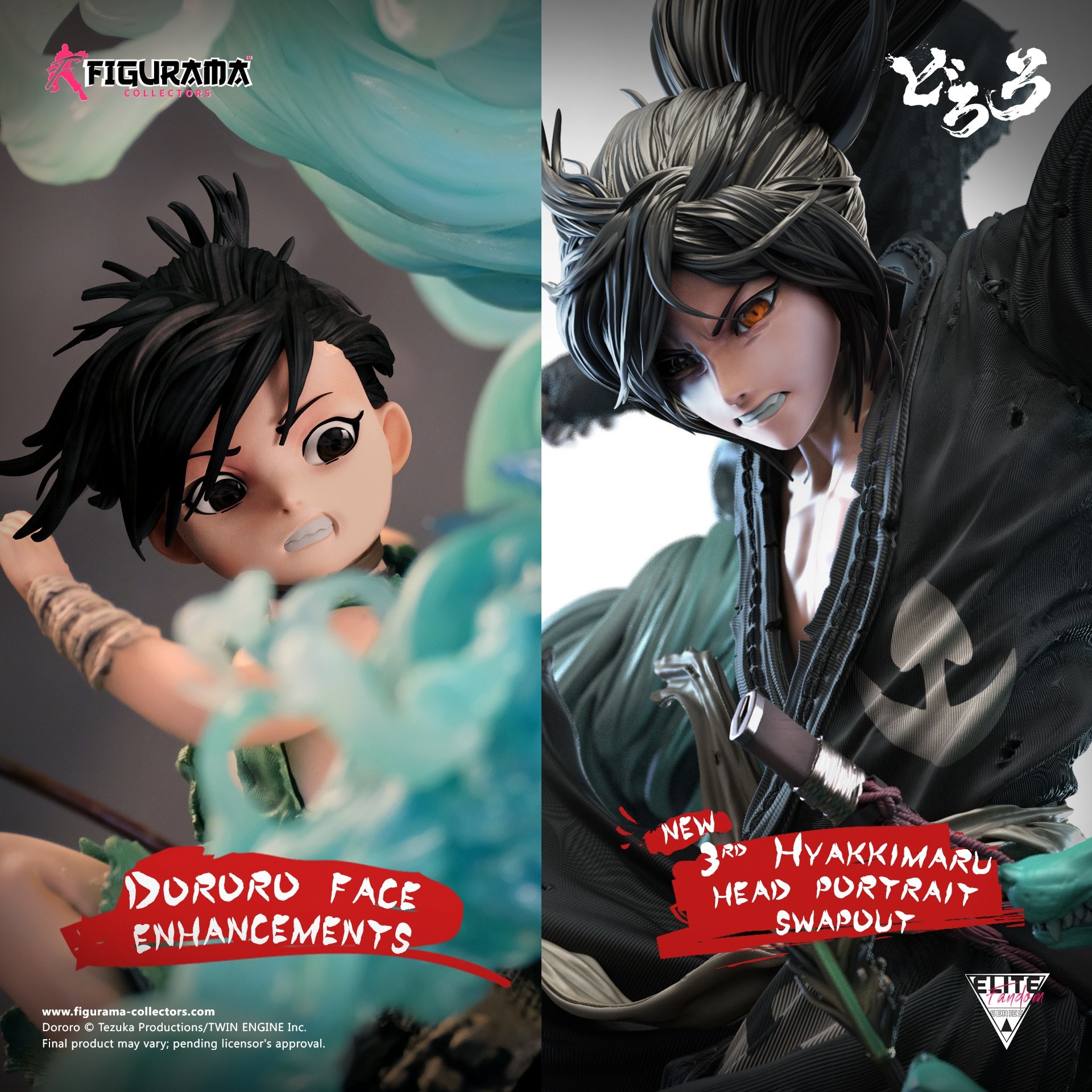 Dororo - Hyakkimaru - Kyuubi - Elite Fandom Statue - 1/6 (Figurama Collectors) photo 12