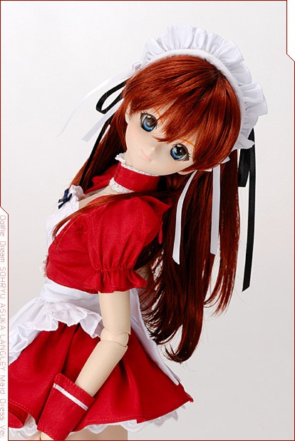Shin Seiki Evangelion - Souryuu Asuka Langley - Dollfie Dream - 1/3 - Maid Dress Ver (Volks) photo 2
