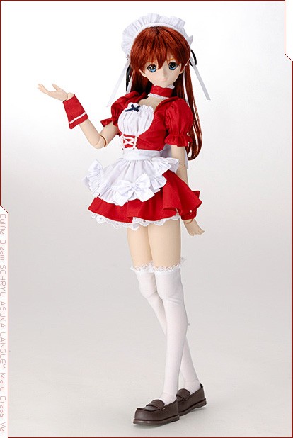 Shin Seiki Evangelion - Souryuu Asuka Langley - Dollfie Dream - 1/3 - Maid Dress Ver (Volks) photo 4