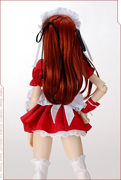 Shin Seiki Evangelion - Souryuu Asuka Langley - Dollfie Dream - 1/3 - Maid Dress Ver (Volks) photo 6