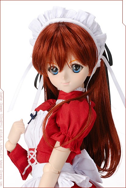 Shin Seiki Evangelion - Souryuu Asuka Langley - Dollfie Dream - 1/3 - Maid Dress Ver (Volks) photo 8