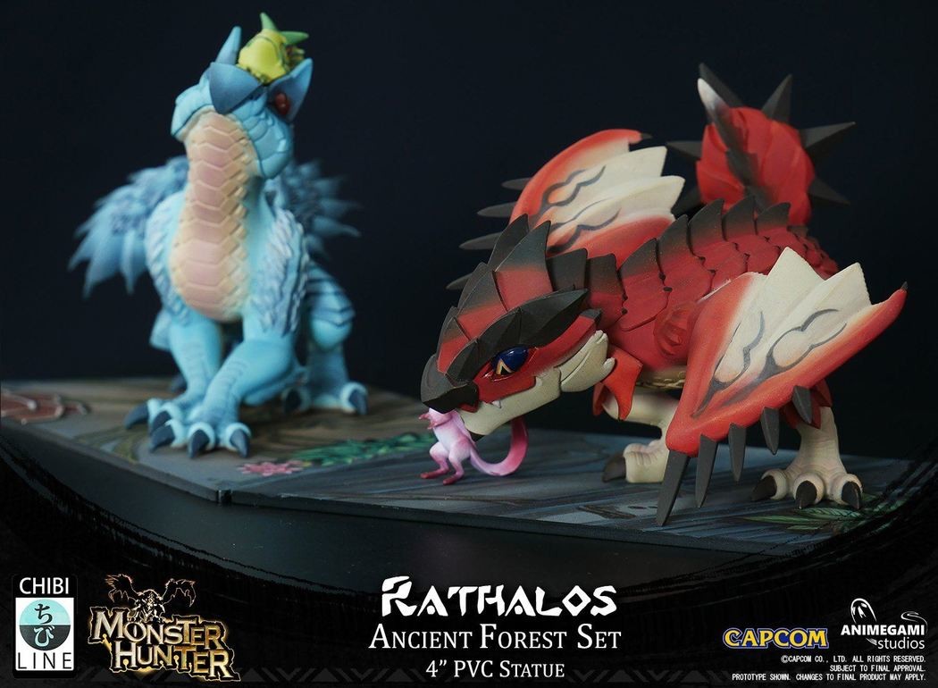 Monster Hunter World - Shibire Gas Kaeru - Tobi-Kadachi - Ancient Forest - Chibi Line (Animegami Studios) photo 4