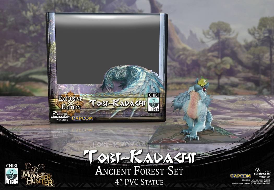 Monster Hunter World - Shibire Gas Kaeru - Tobi-Kadachi - Ancient Forest - Chibi Line (Animegami Studios) photo 5