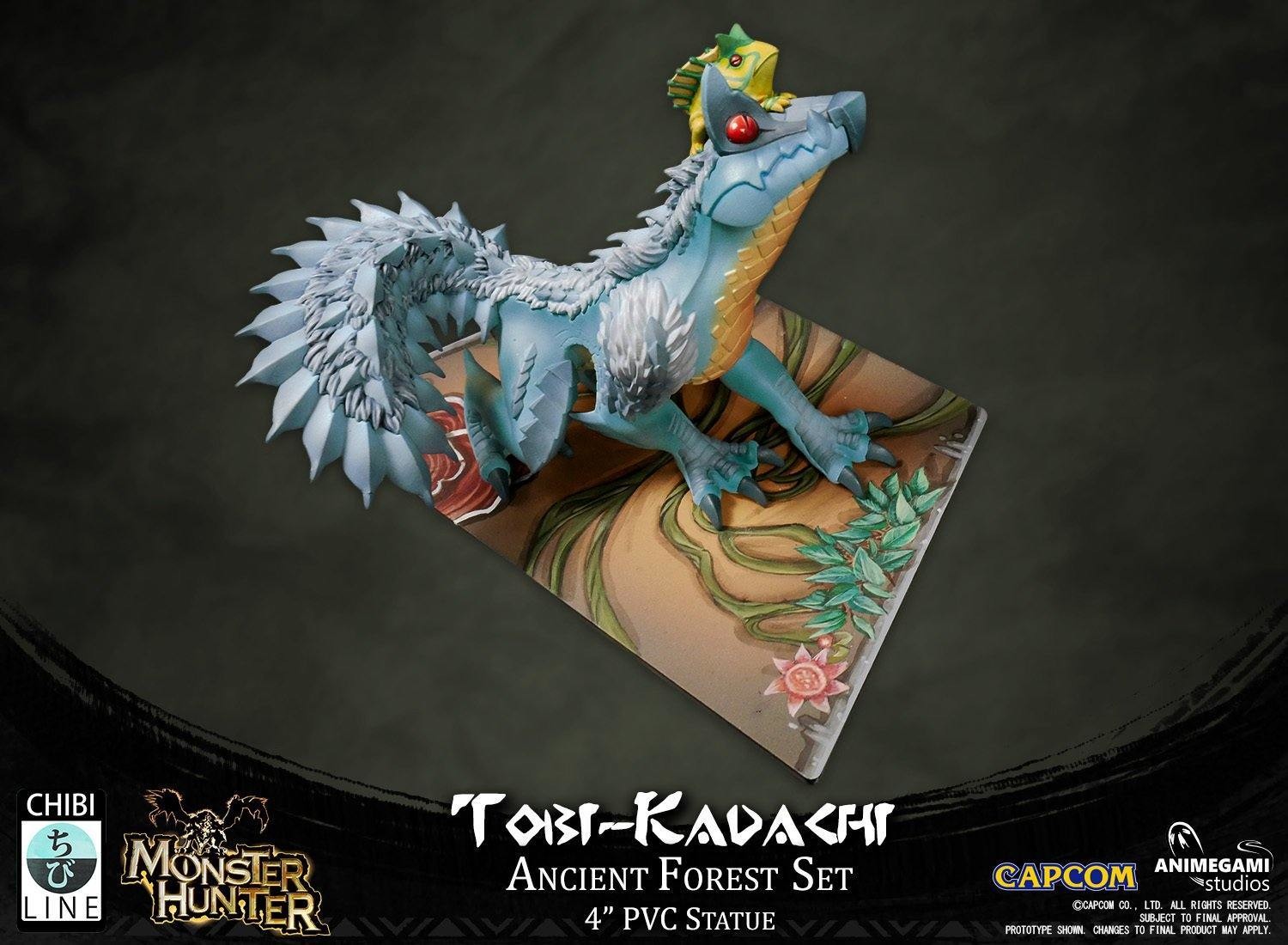 Monster Hunter World - Shibire Gas Kaeru - Tobi-Kadachi - Ancient Forest - Chibi Line (Animegami Studios) photo 9