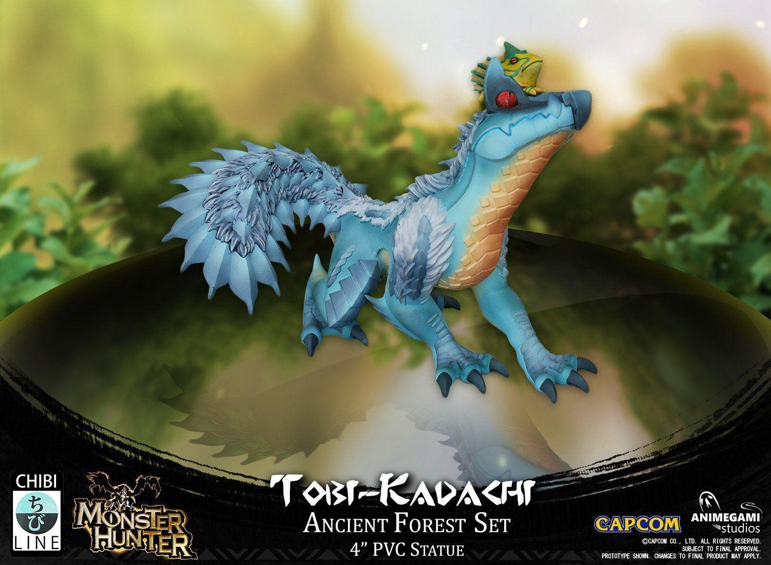 Monster Hunter World - Shibire Gas Kaeru - Tobi-Kadachi - Ancient Forest - Chibi Line (Animegami Studios) photo 12