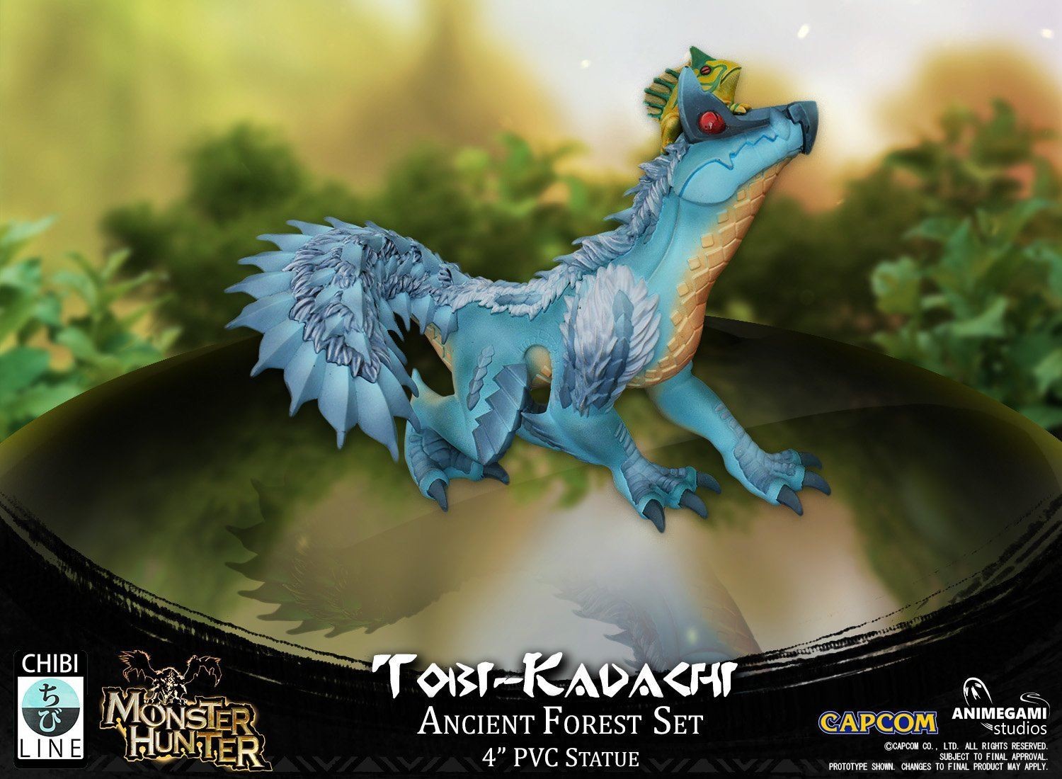 Monster Hunter World - Shibire Gas Kaeru - Tobi-Kadachi - Ancient Forest - Chibi Line (Animegami Studios) photo 13