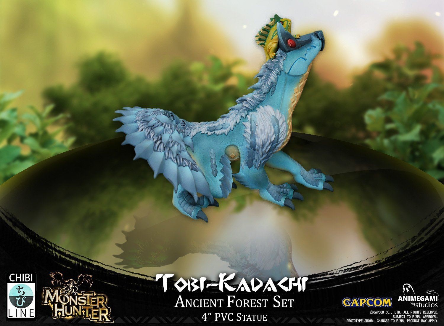 Monster Hunter World - Shibire Gas Kaeru - Tobi-Kadachi - Ancient Forest - Chibi Line (Animegami Studios) photo 15