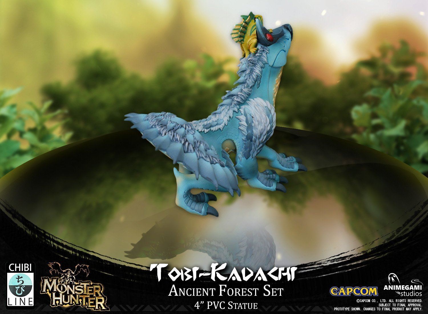 Monster Hunter World - Shibire Gas Kaeru - Tobi-Kadachi - Ancient Forest - Chibi Line (Animegami Studios) photo 16