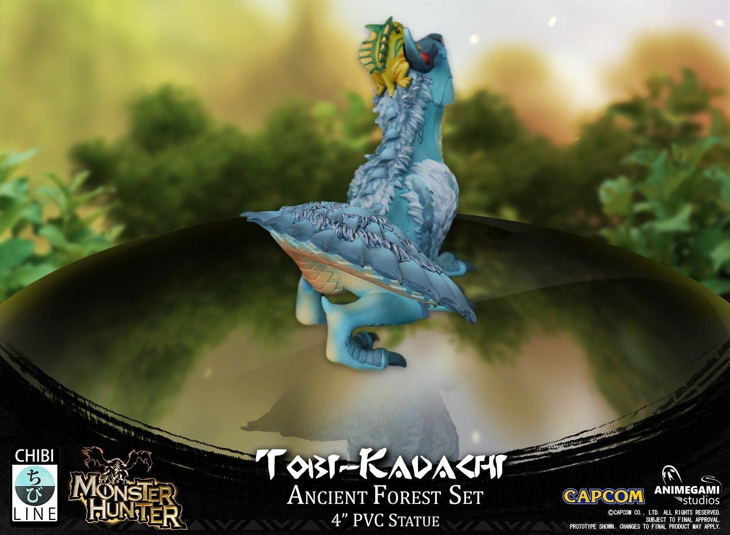Monster Hunter World - Shibire Gas Kaeru - Tobi-Kadachi - Ancient Forest - Chibi Line (Animegami Studios) photo 17