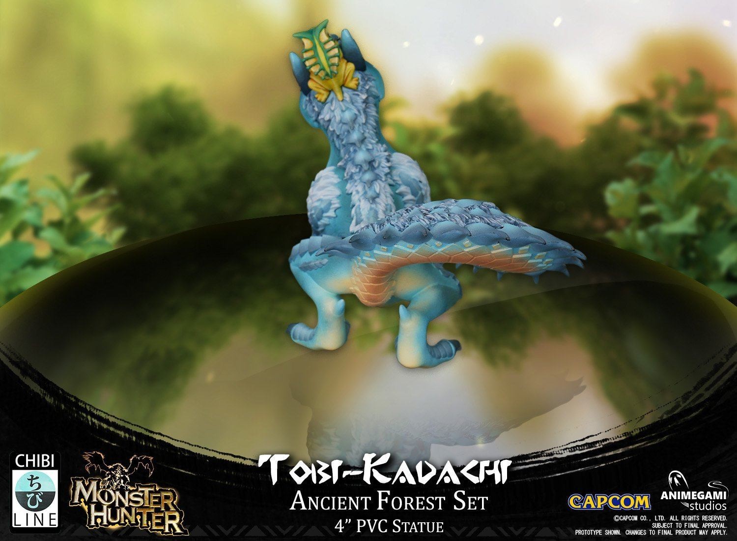 Monster Hunter World - Shibire Gas Kaeru - Tobi-Kadachi - Ancient Forest - Chibi Line (Animegami Studios) photo 18