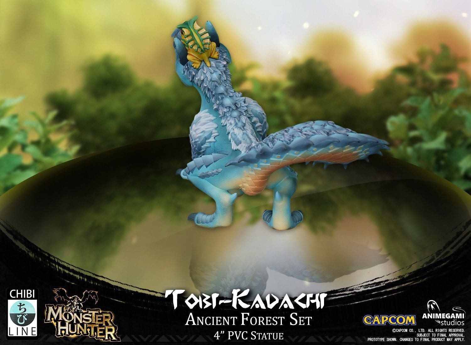 Monster Hunter World - Shibire Gas Kaeru - Tobi-Kadachi - Ancient Forest - Chibi Line (Animegami Studios) photo 19