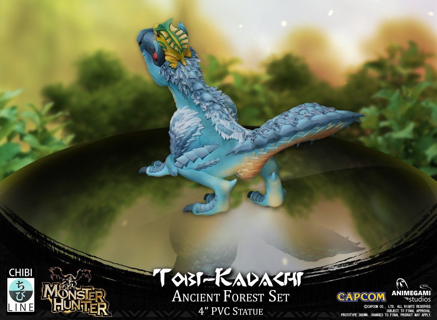 Monster Hunter World - Shibire Gas Kaeru - Tobi-Kadachi - Ancient Forest - Chibi Line (Animegami Studios) photo 20