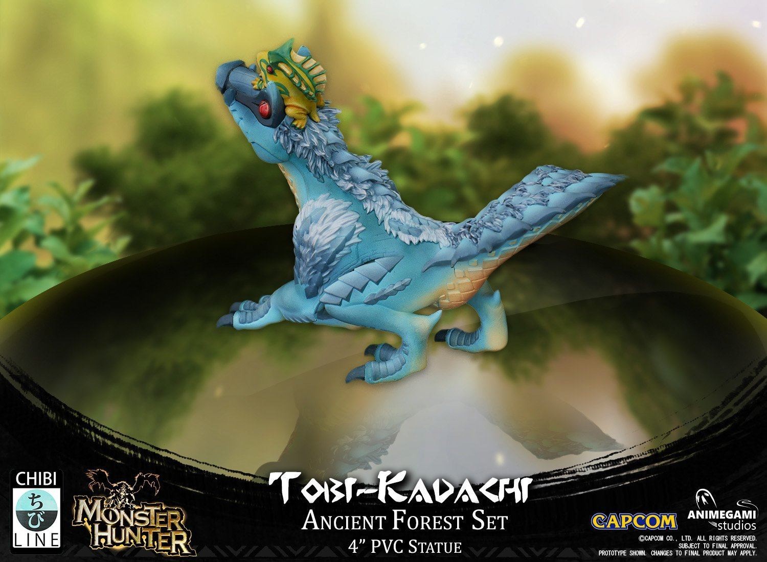 Monster Hunter World - Shibire Gas Kaeru - Tobi-Kadachi - Ancient Forest - Chibi Line (Animegami Studios) photo 21