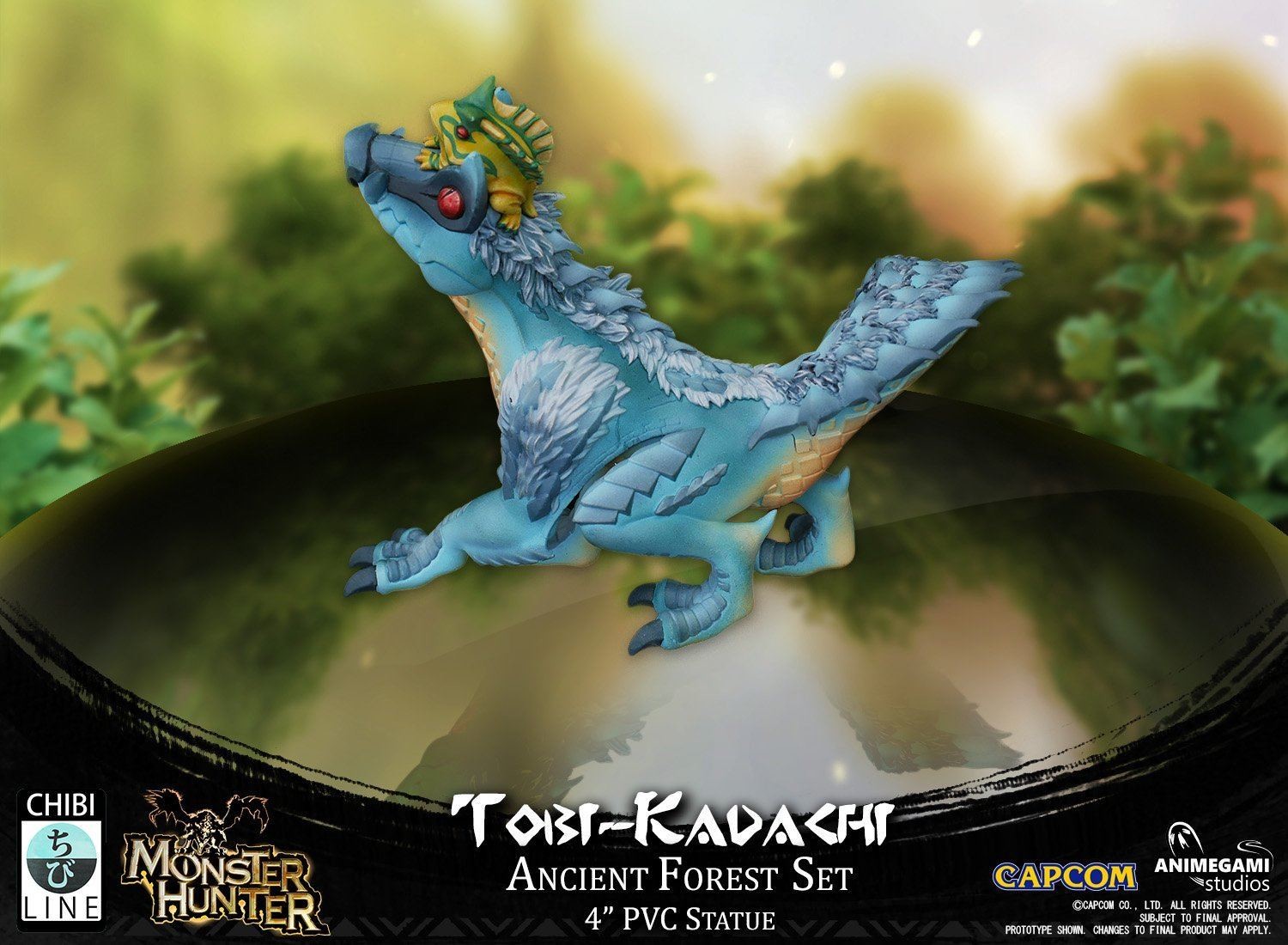 Monster Hunter World - Shibire Gas Kaeru - Tobi-Kadachi - Ancient Forest - Chibi Line (Animegami Studios) photo 22