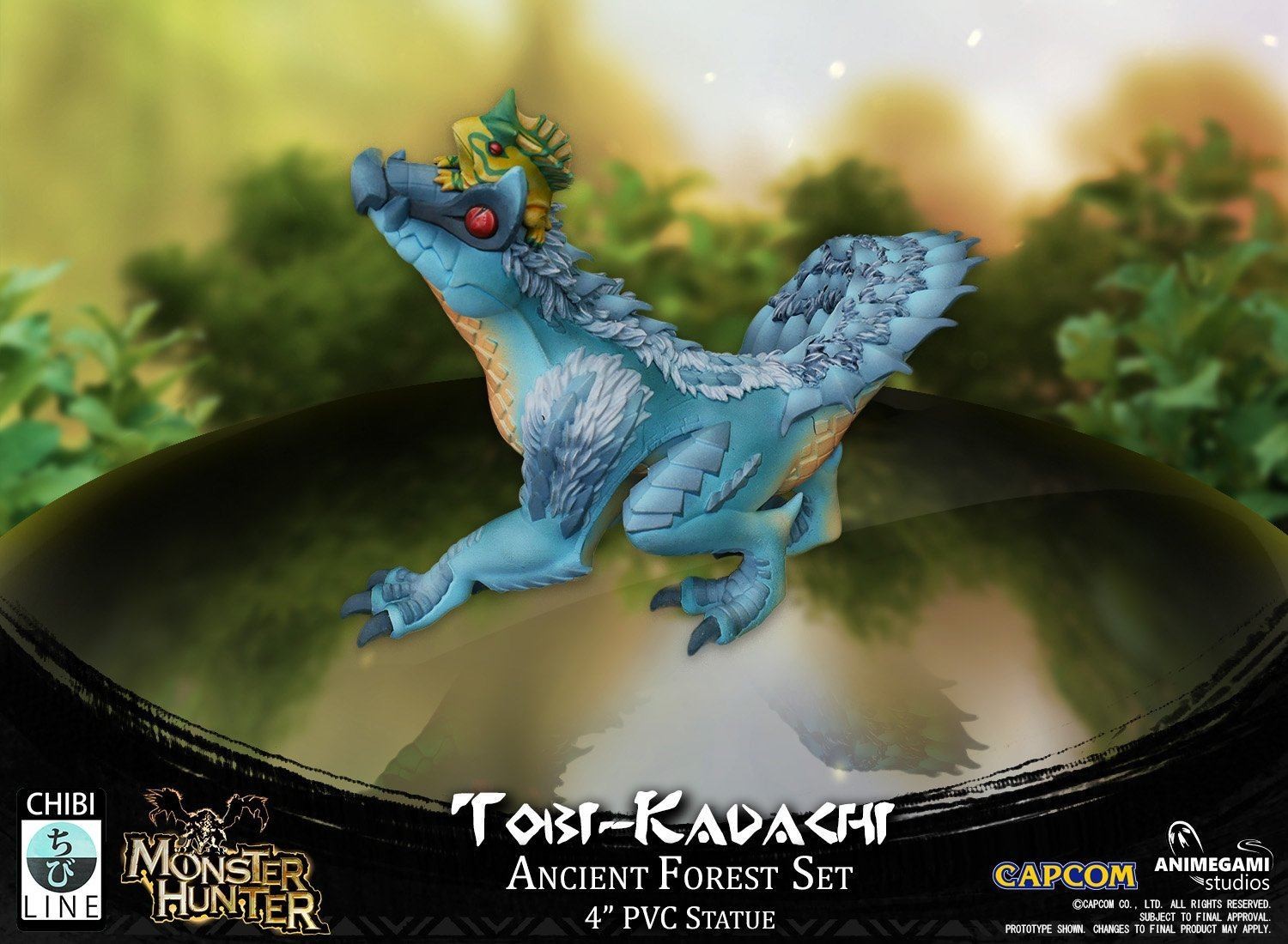 Monster Hunter World - Shibire Gas Kaeru - Tobi-Kadachi - Ancient Forest - Chibi Line (Animegami Studios) photo 23