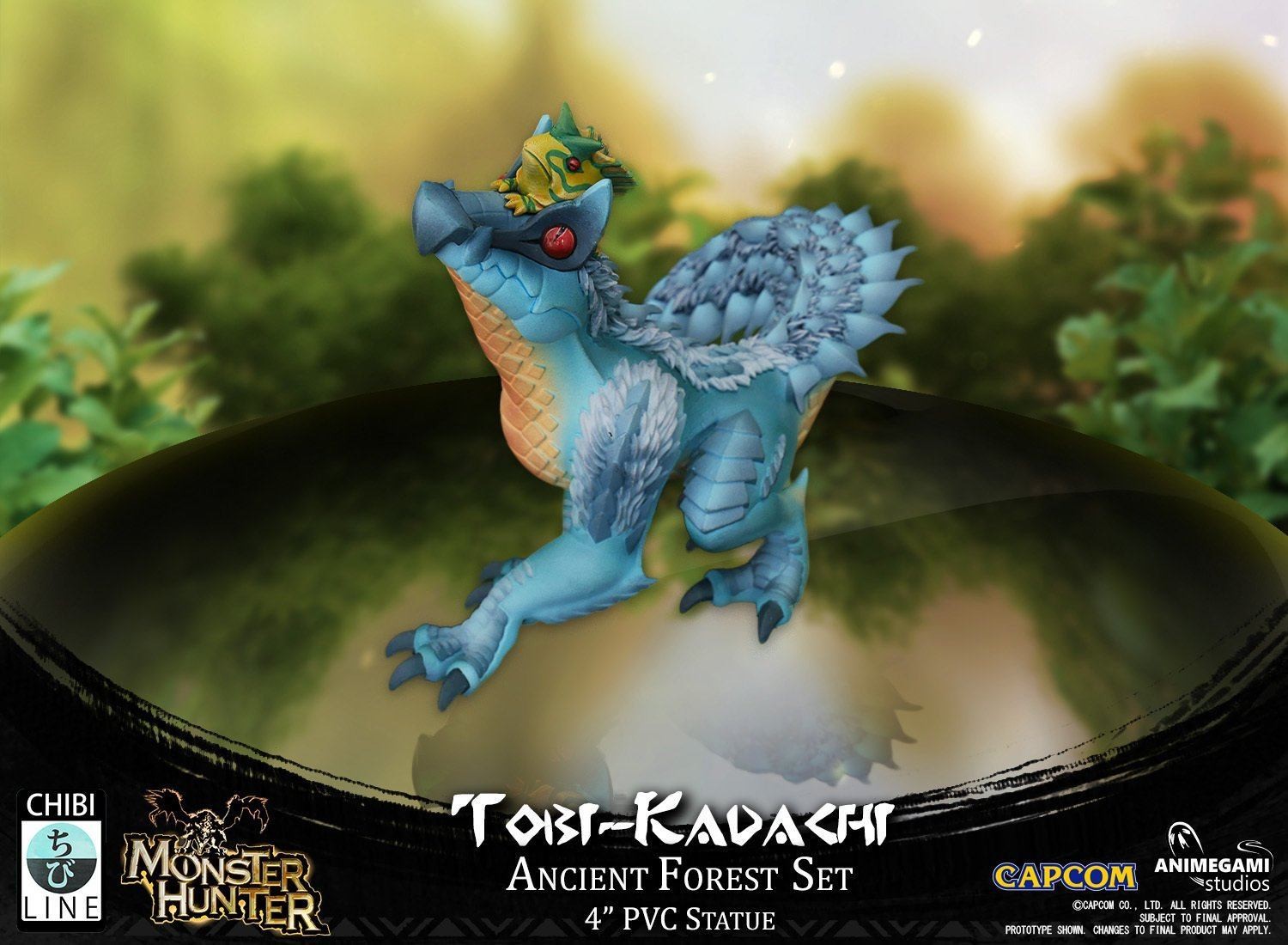 Monster Hunter World - Shibire Gas Kaeru - Tobi-Kadachi - Ancient Forest - Chibi Line (Animegami Studios) photo 24