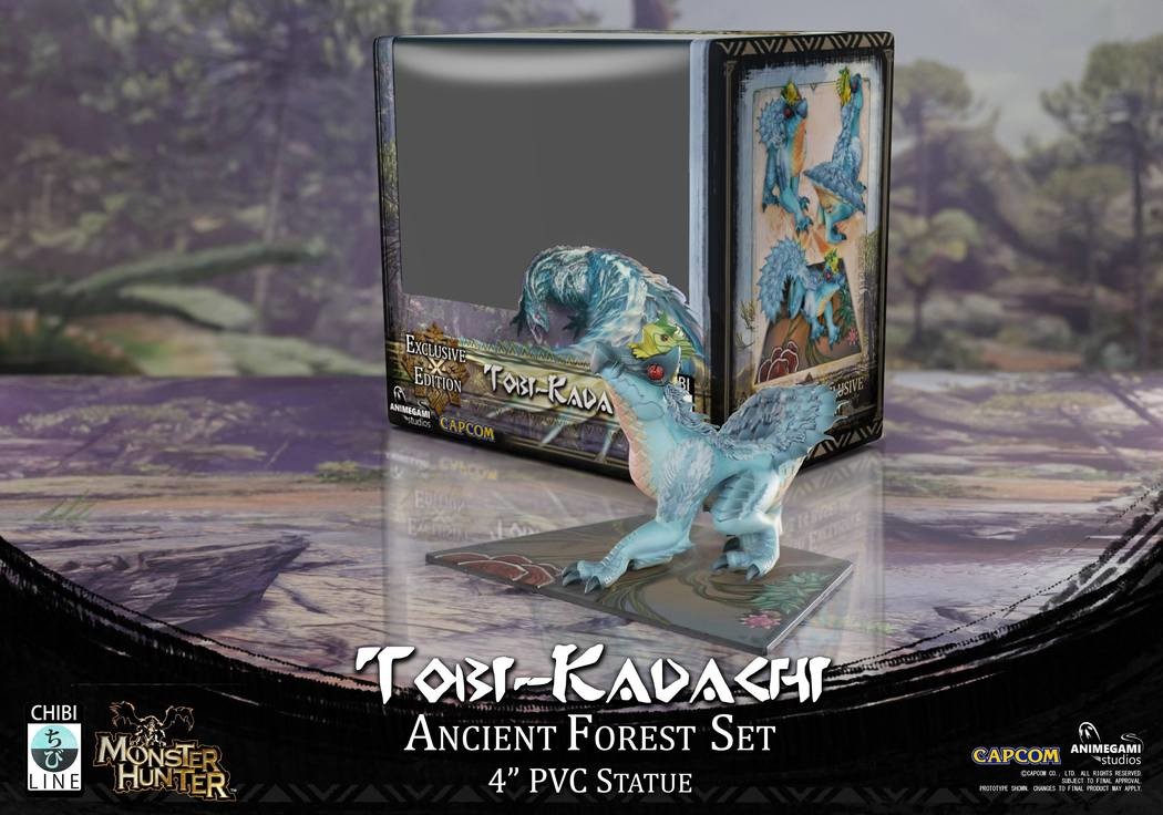 Monster Hunter World - Shibire Gas Kaeru - Tobi-Kadachi - Ancient Forest - Chibi Line (Animegami Studios) photo 25