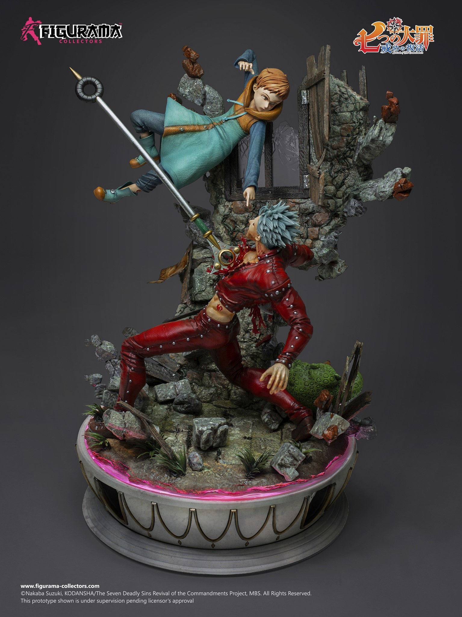 Nanatsu no Taizai: Imashime no Fukkatsu - Ban - King - Diorama - Elite Fandom Statue - 1/6 (Figurama Collectors) photo 9