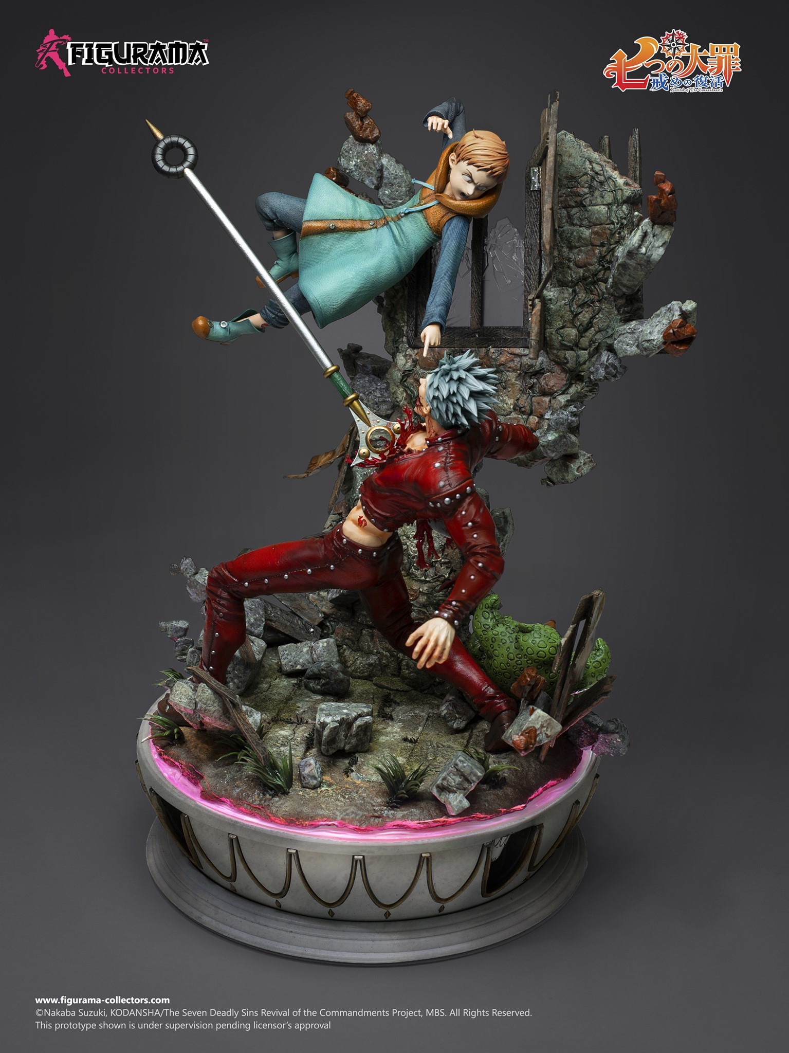 Nanatsu no Taizai: Imashime no Fukkatsu - Ban - King - Diorama - Elite Fandom Statue - 1/6 (Figurama Collectors) photo 15