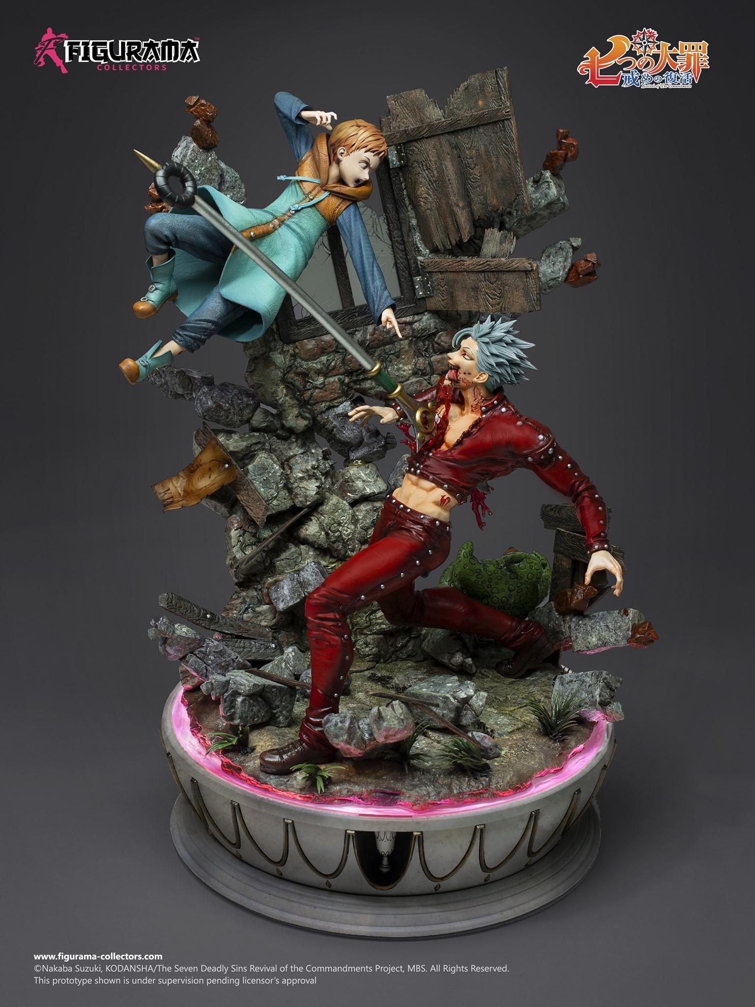 Nanatsu no Taizai: Imashime no Fukkatsu - Ban - King - Diorama - Elite Fandom Statue - 1/6 (Figurama Collectors) photo 16