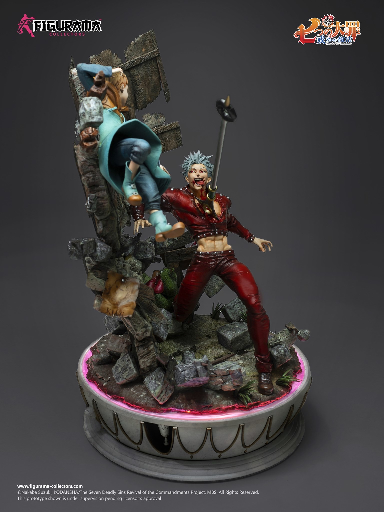 Nanatsu no Taizai: Imashime no Fukkatsu - Ban - King - Diorama - Elite Fandom Statue - 1/6 (Figurama Collectors) photo 17