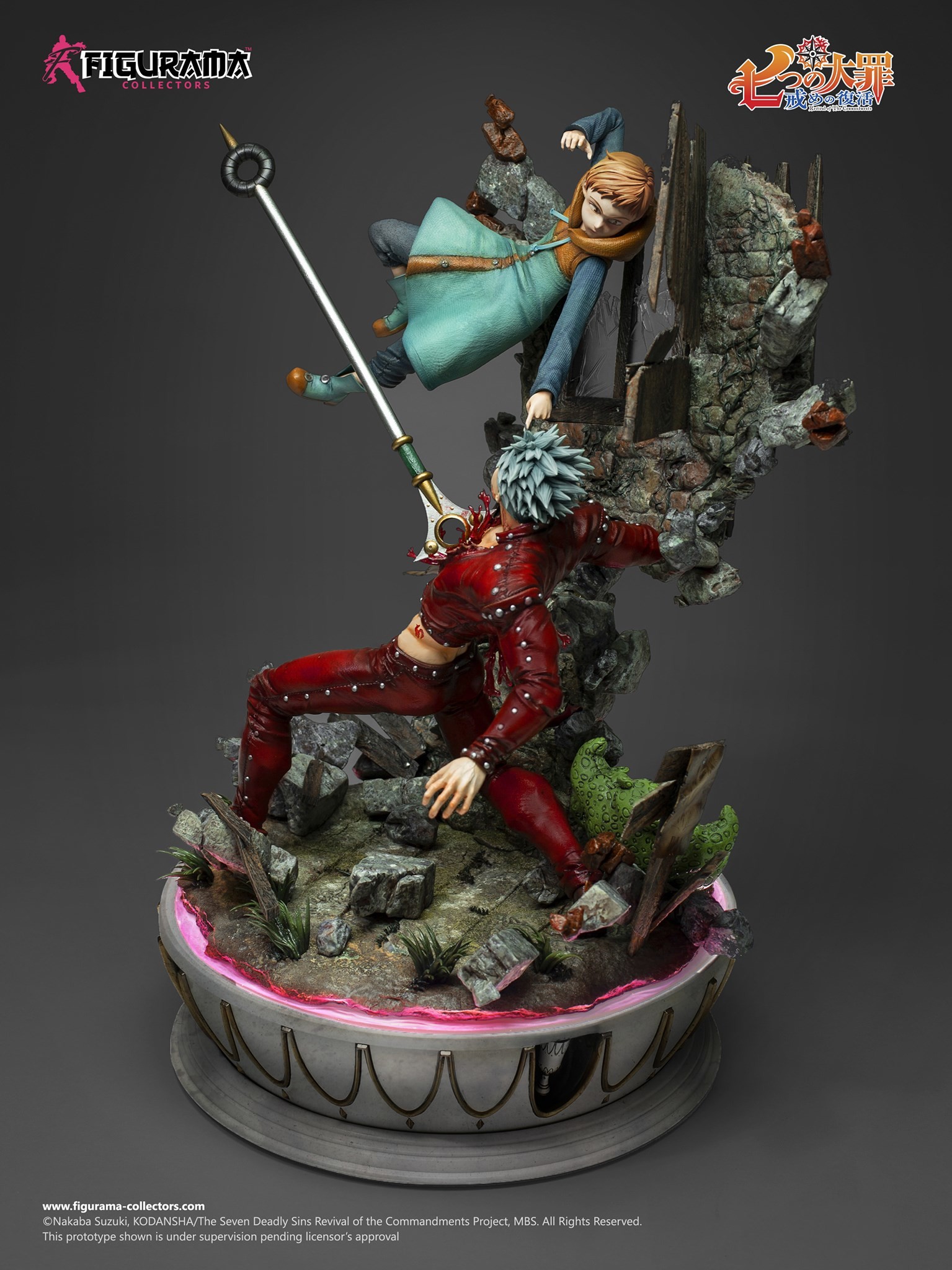 Nanatsu no Taizai: Imashime no Fukkatsu - Ban - King - Diorama - Elite Fandom Statue - 1/6 (Figurama Collectors) photo 18