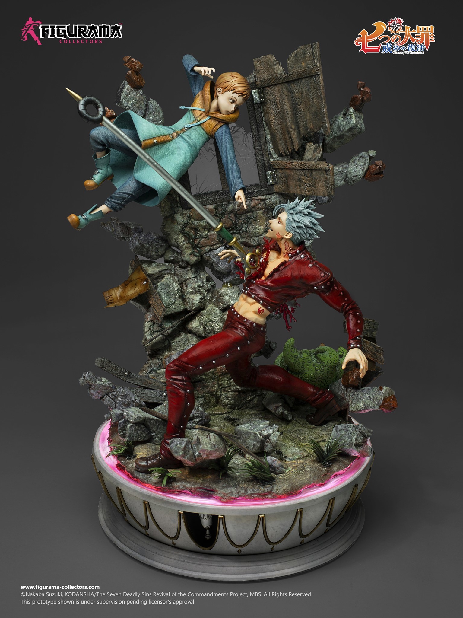 Nanatsu no Taizai: Imashime no Fukkatsu - Ban - King - Diorama - Elite Fandom Statue - 1/6 (Figurama Collectors) photo 20