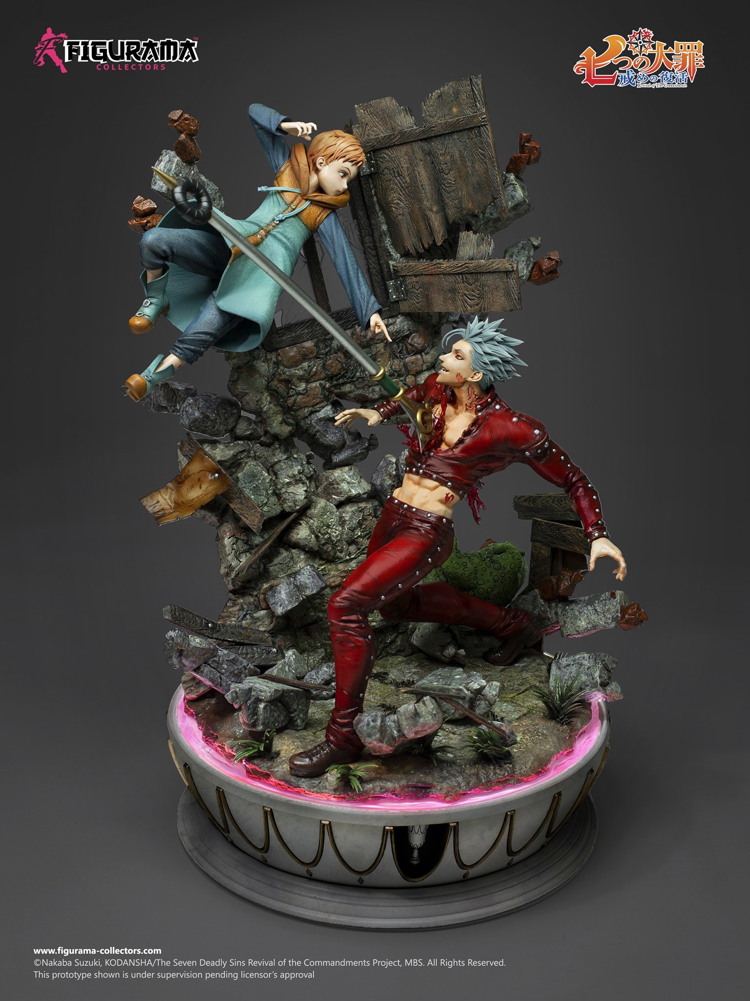 Nanatsu no Taizai: Imashime no Fukkatsu - Ban - King - Diorama - Elite Fandom Statue - 1/6 (Figurama Collectors) photo 21