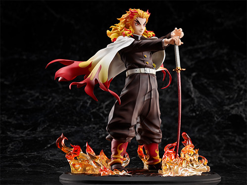 Gekijouban Kimetsu no Yaiba: Mugen Ressha-hen - Rengoku Kyoujurou - 1/8 (Aniplex, Emontoys)