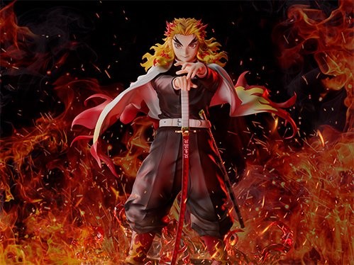 Gekijouban Kimetsu no Yaiba: Mugen Ressha-hen - Rengoku Kyoujurou - 1/8 (Aniplex, Emontoys) photo 4