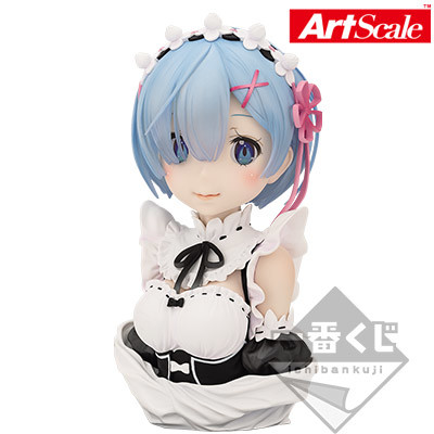 Re:Zero kara Hajimeru Isekai Seikatsu - Rem - ArtScale - Bust - Ichiban Kuji - Ichiban Kuji Re:Zero kara Hajimeru Isekai Seikatsu －Monogatari wa To be continued－  (A Prize) - 1/3 (Bandai Spirits) photo 4