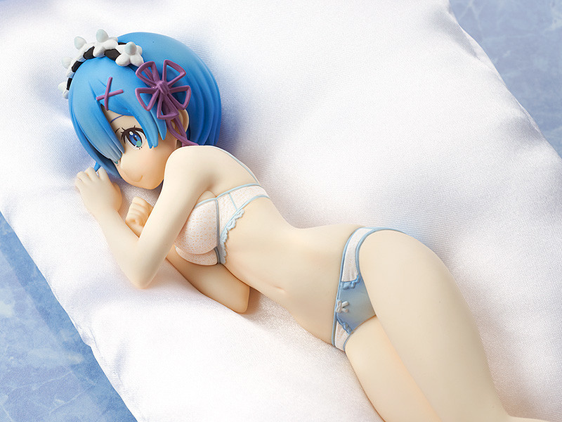 Re:Zero kara Hajimeru Isekai Seikatsu - Rem - KDcolle - 1/7 - Sleep Sharing, Blue Lingerie Ver. (Good Smile Company, Kadokawa) photo 2