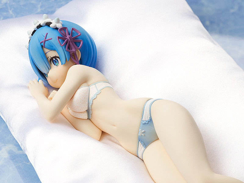 Re:Zero kara Hajimeru Isekai Seikatsu - Rem - KDcolle - 1/7 - Sleep Sharing, Blue Lingerie Ver. (Good Smile Company, Kadokawa) photo 3