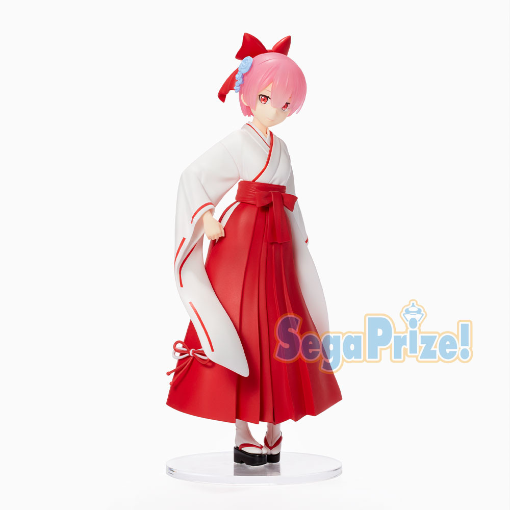 Re:Zero kara Hajimeru Isekai Seikatsu - Ram - SPM Figure - -Miko- Style (SEGA) photo 3