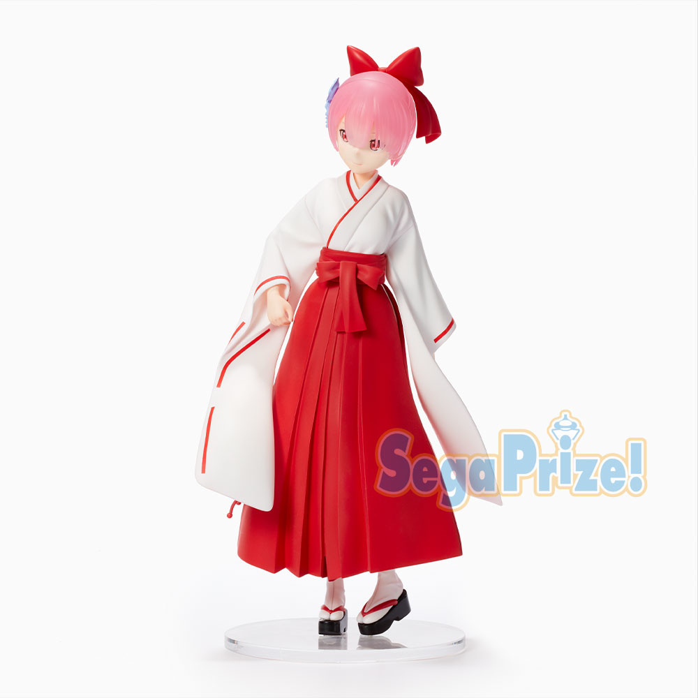 Re:Zero kara Hajimeru Isekai Seikatsu - Ram - SPM Figure - -Miko- Style (SEGA) photo 4
