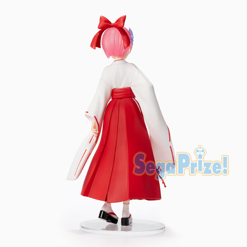 Re:Zero kara Hajimeru Isekai Seikatsu - Ram - SPM Figure - -Miko- Style (SEGA) photo 5