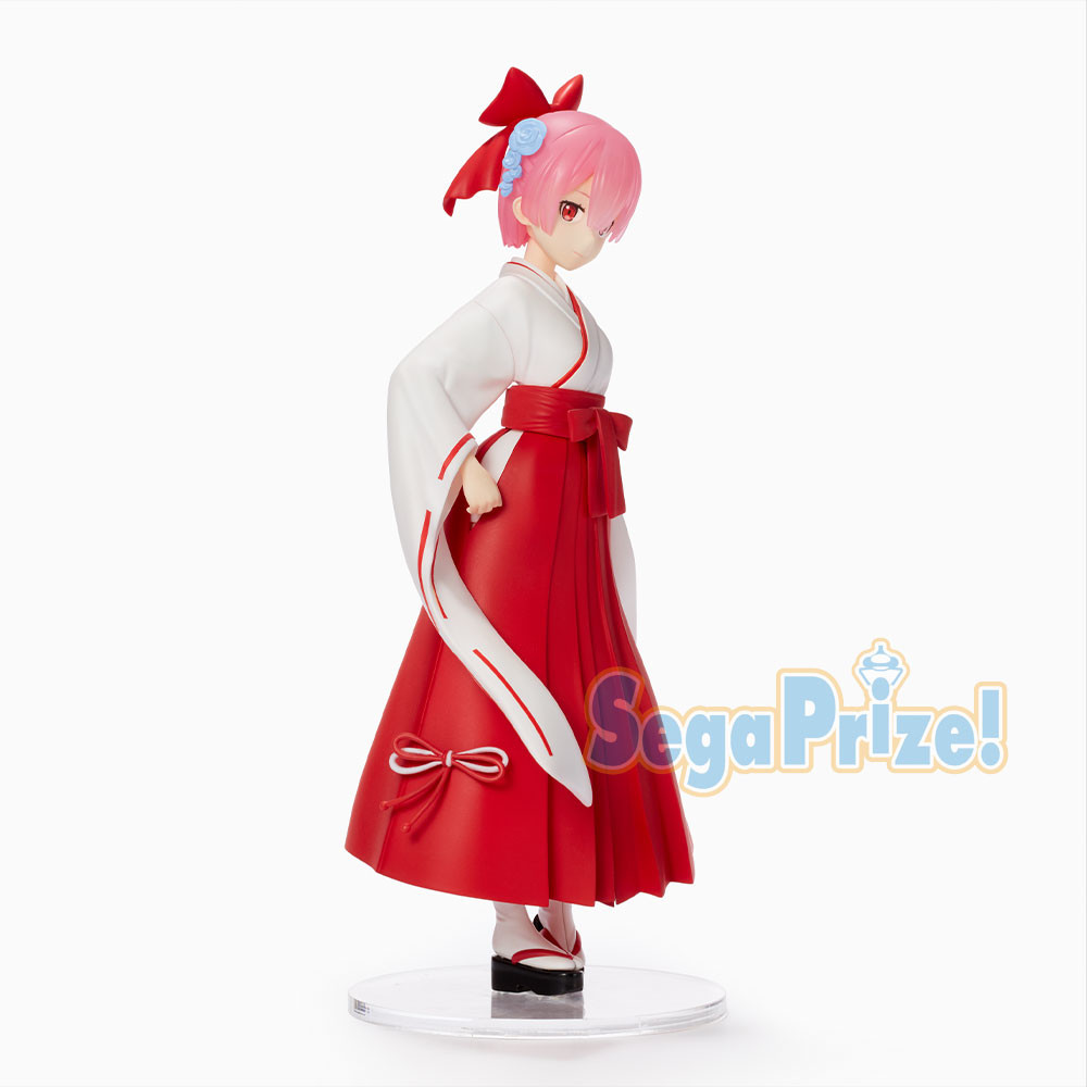 Re:Zero kara Hajimeru Isekai Seikatsu - Ram - SPM Figure - -Miko- Style (SEGA) photo 6
