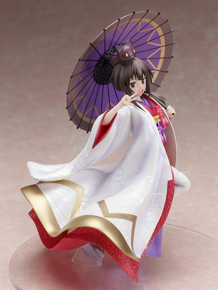 Eiga Kono Subarashii Sekai ni Shukufuku o! Kurenai Densetsu - Chomusuke - Megumin - F:Nex - 1/7 - Shiromuku (FuRyu) photo 2
