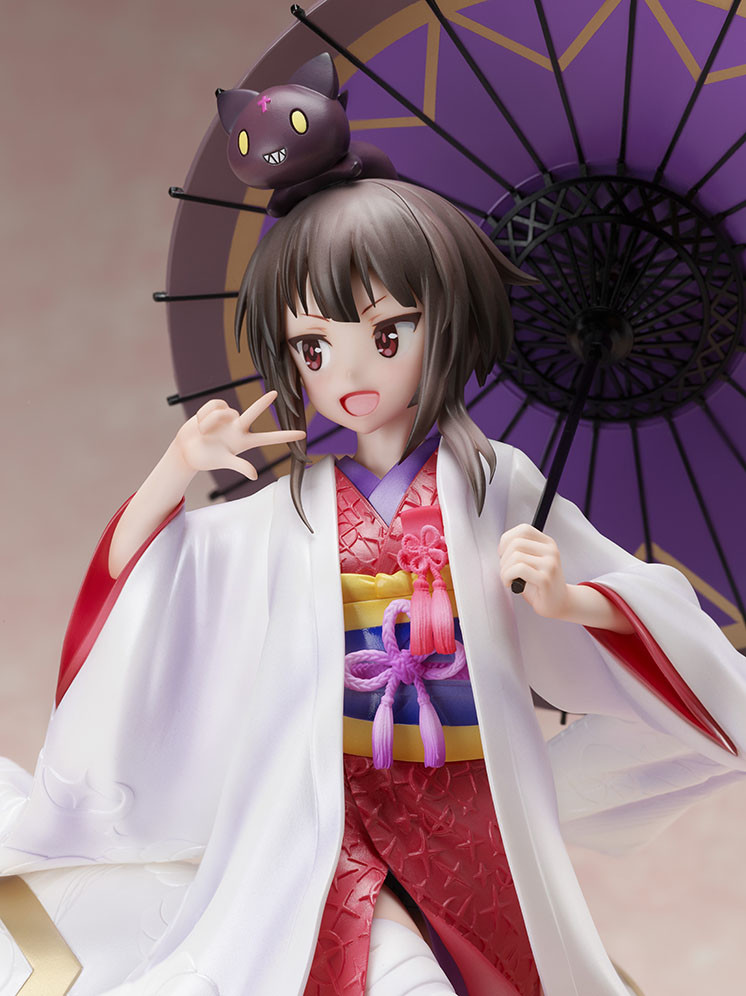 Eiga Kono Subarashii Sekai ni Shukufuku o! Kurenai Densetsu - Chomusuke - Megumin - F:Nex - 1/7 - Shiromuku (FuRyu) photo 6