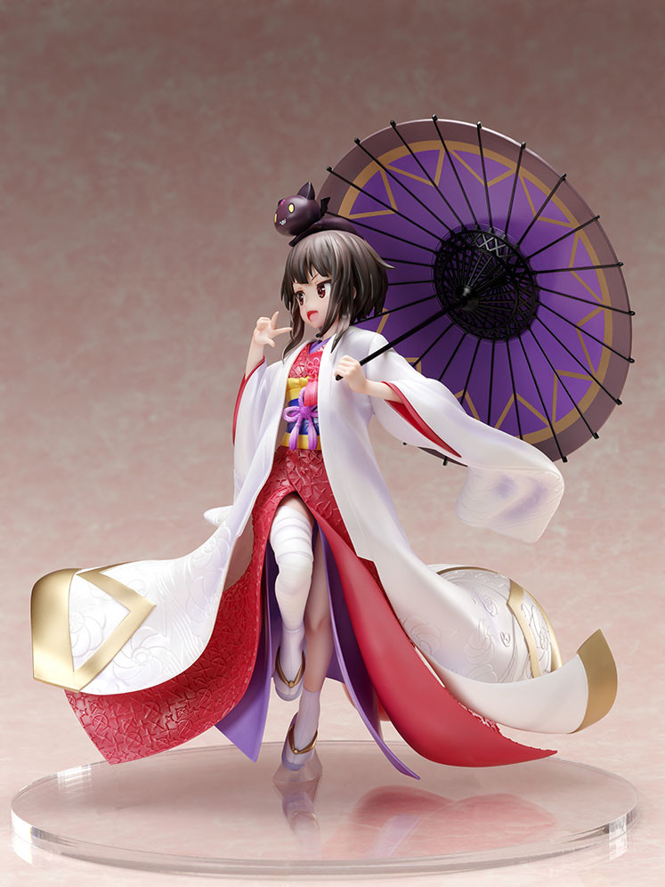 Eiga Kono Subarashii Sekai ni Shukufuku o! Kurenai Densetsu - Chomusuke - Megumin - F:Nex - 1/7 - Shiromuku (FuRyu) photo 7