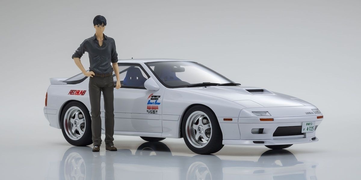 Shin Gekijouban Initial D - Takahashi Ryosuke - Itasha - Mazda Savanna RX-7 FC3S - 1/18 (Kyosho) photo 3